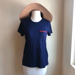 Ralph Lauren Striped Pocket Tee